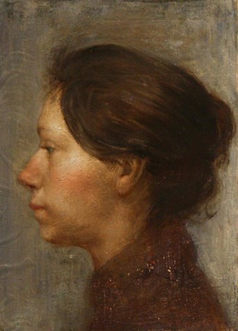 Aki, by Yunsun Jang, 2014, Oil on canvas