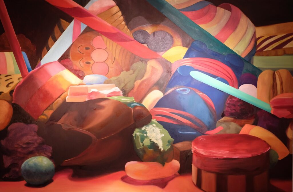 Untitled, by Jiaranai Apaipak, 2017, Oil on linen
