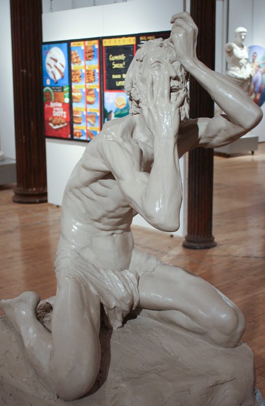 Manifestation, by Joseph Brickey, 2012, Resin