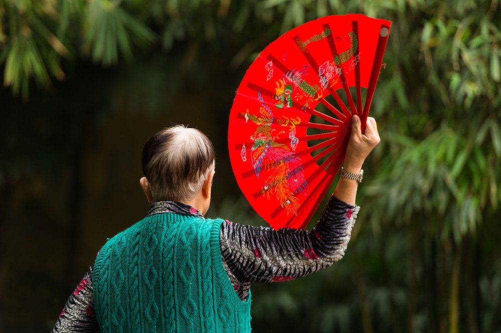 Woman in Camões Garden, by Ken Carl, 2013, photograph