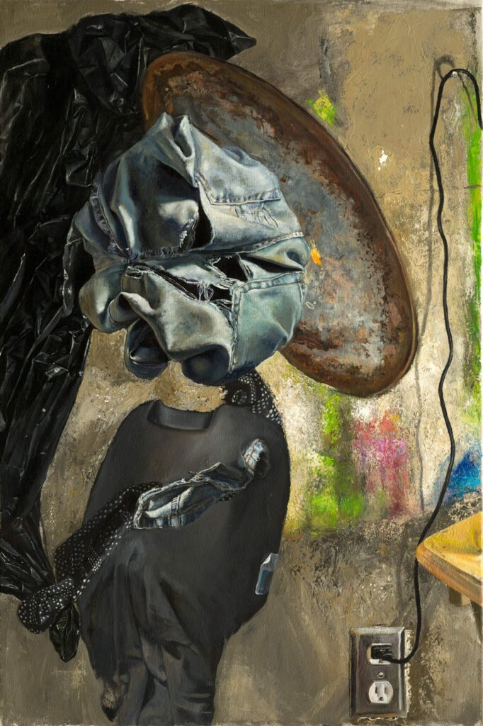 A Holy One, by Dana Kotler, 2016, Oil on canvas