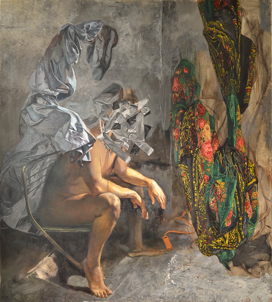 Two Places, by Dana Kotler, 2015, Oil on canvas