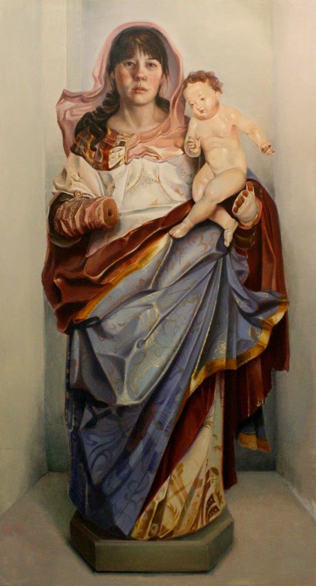 The Fruit, by Daniela Kovačić Muzio, 2013, Oil on canvas