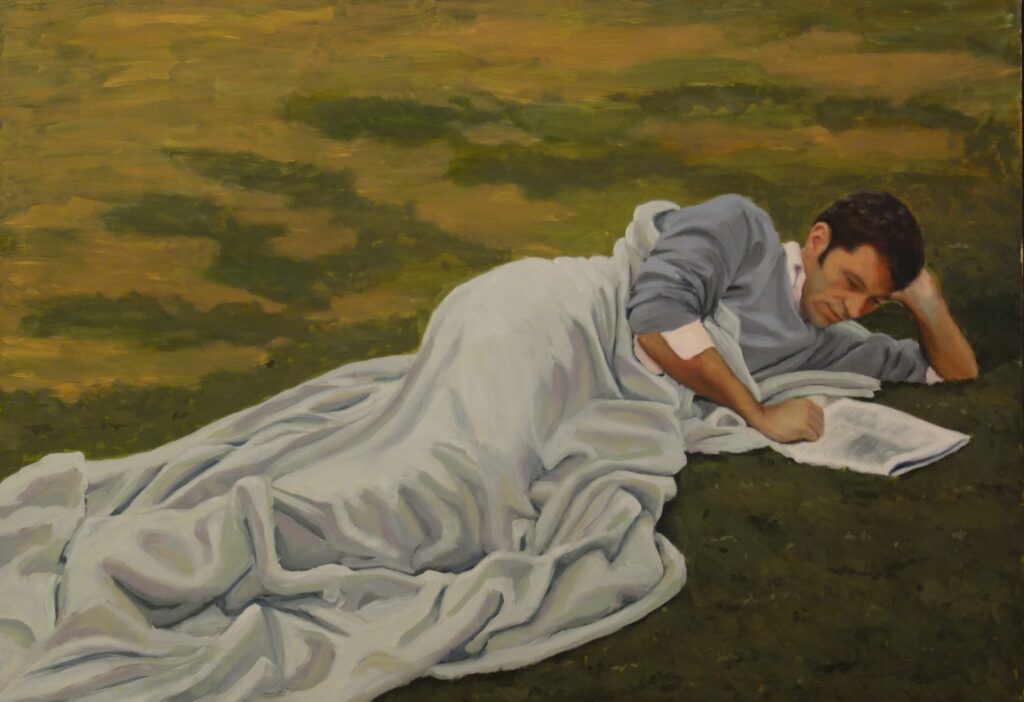 Afternoon, by David Kratz, 2008, Oil on canvas
