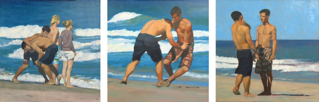 Periphery, by David Kratz, 2010, Oil on linen