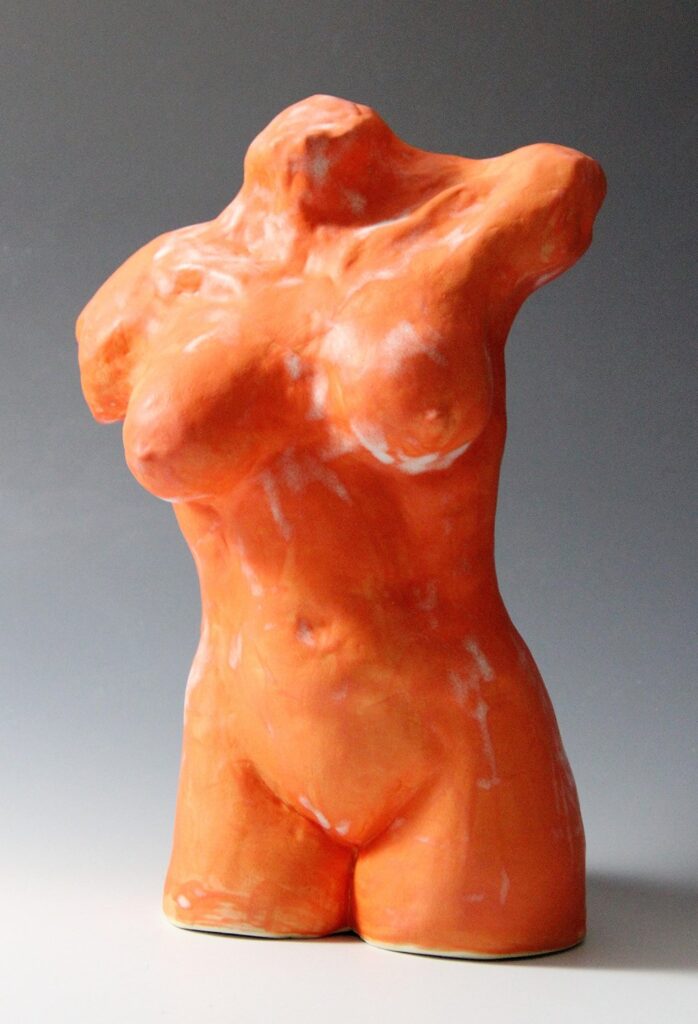 Orange Torso, by Irina Lakshin, 2019