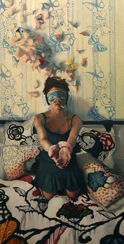 Freedom, by Gaetanne Lavoie, 2013, Oil on canvas