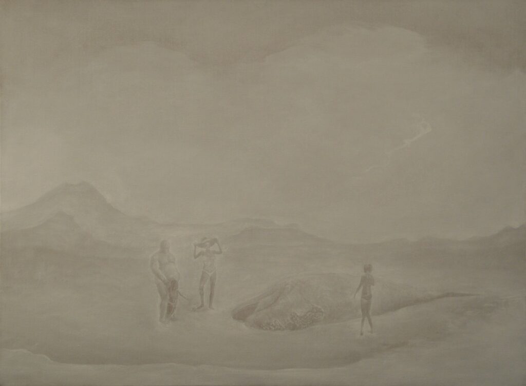 Winter, by Christopher Law, 2017, Oil on linen
