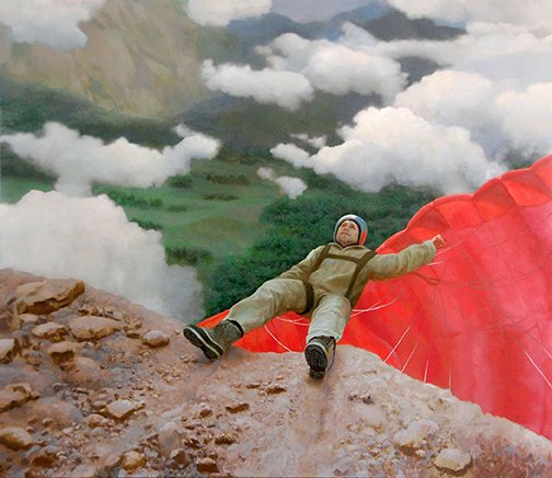 Training Exercise, by Bryan LeBoeuf, 2011, Oil on linen