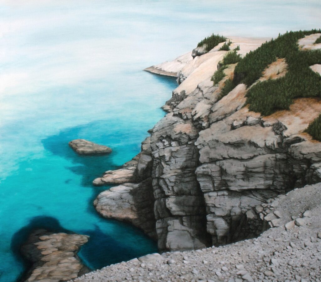 Torbay View, by Lisa Lebofsky, 2016, oil on linen