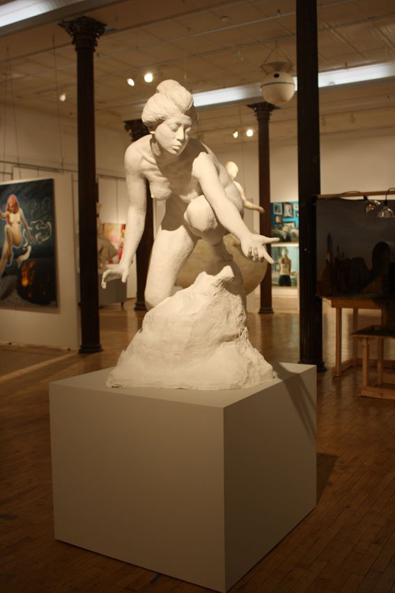 Hana, by Griffith Leek, 2013, resin
