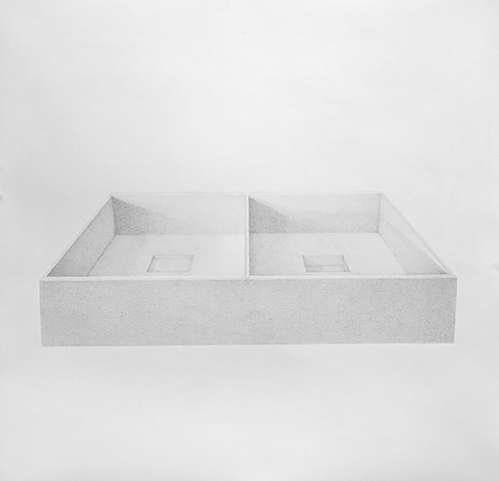 After Robert, by Jess Leo, 2019, graphite on paper