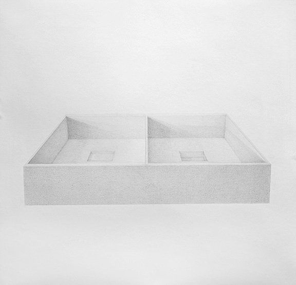 After Robert, by Jess Leo, 2019, graphite on paper