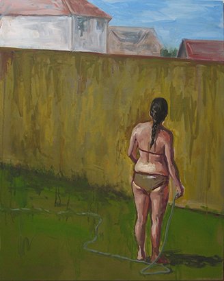 Backyard, by Kristen Leone