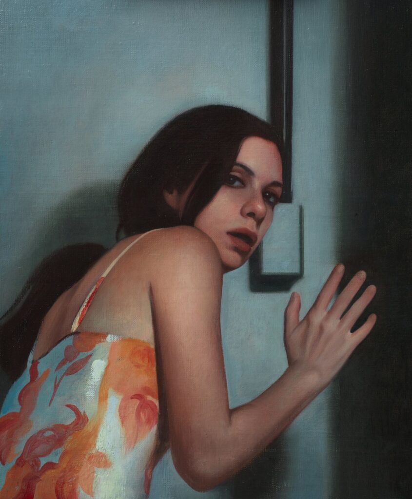 Quickening, by Amber Lia-Kloppel, 2017, Oil on canvas