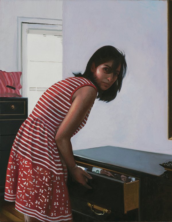 Susanna Hemmed, by Amber Lia-Kloppel, 2020, oil on canvas