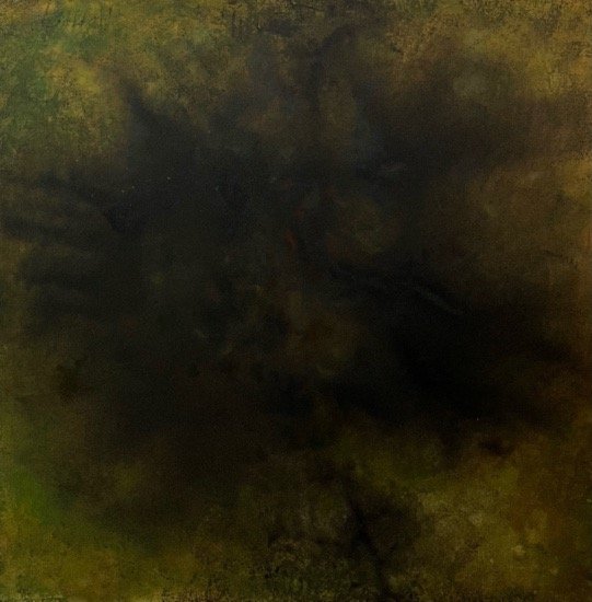 Man, Heaven, Earth, by Yiting Liu, 2023, oil on canvas