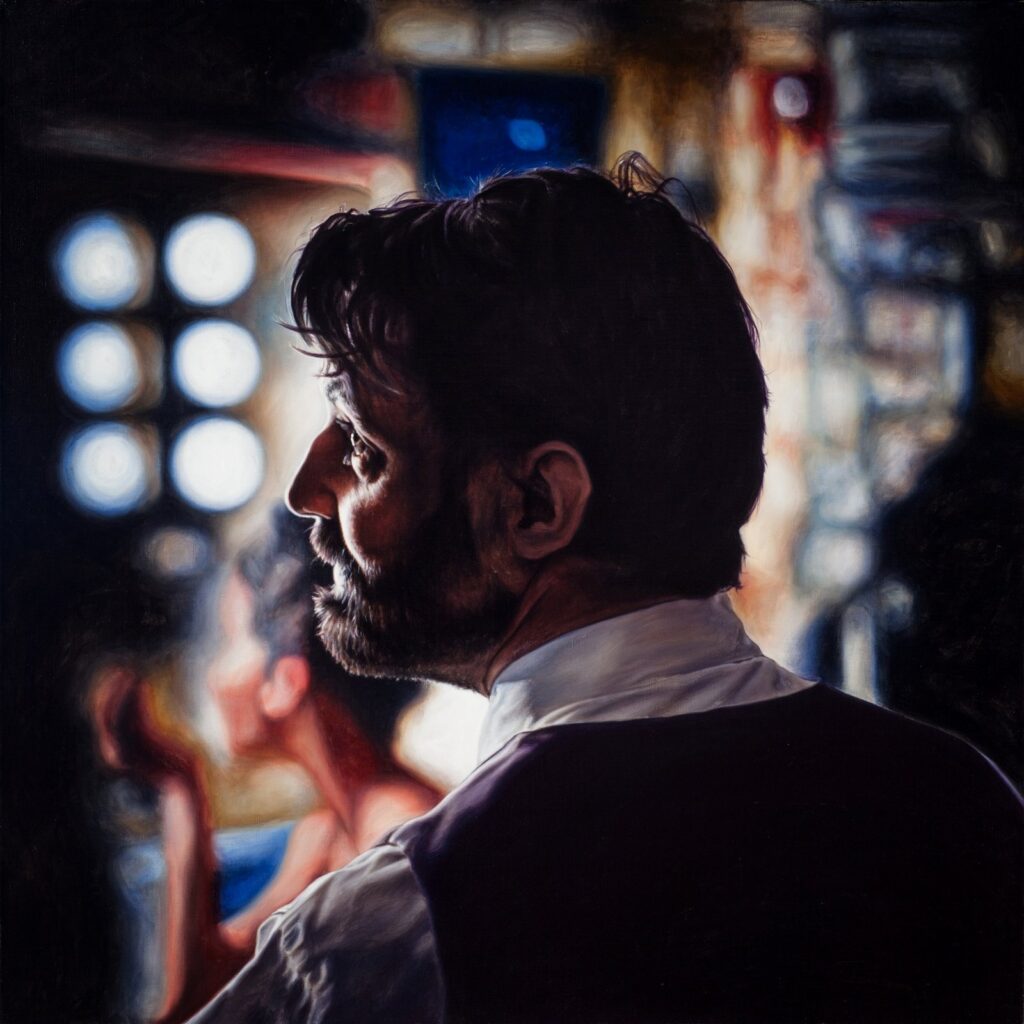 Simon, by Damian Loeb, 2012, Oil on linen