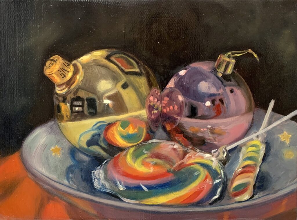 Nostalgia, by Diana Loria, 2020, oil on linen