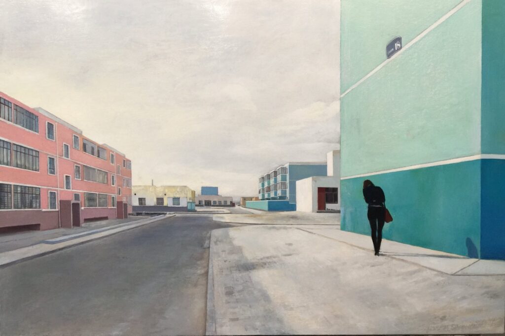 Huatugo-1, by Lu Liang, 2017, Oil on canvas