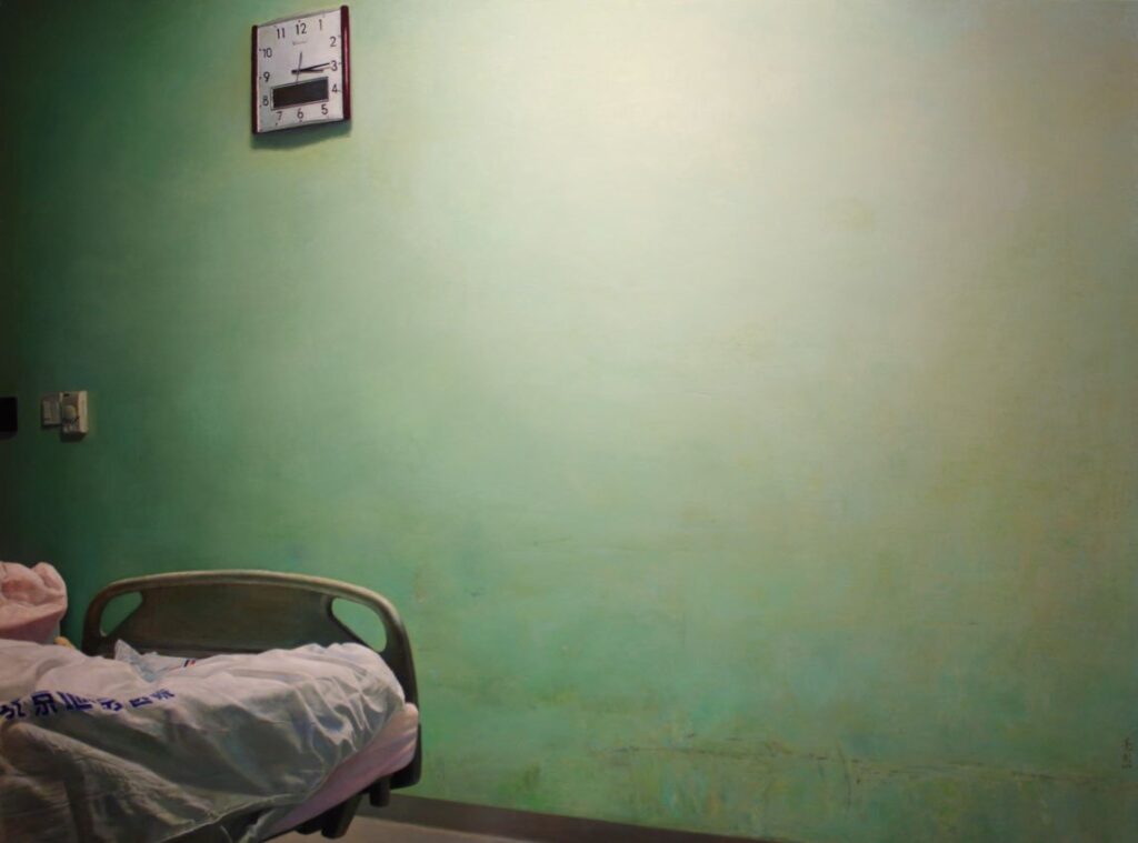AM 3:14:00, by Lu Liang, 2011, Oil on canvas