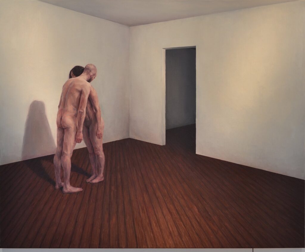 Thirdness, by Adam Lupton, 2016, Oil on canvas