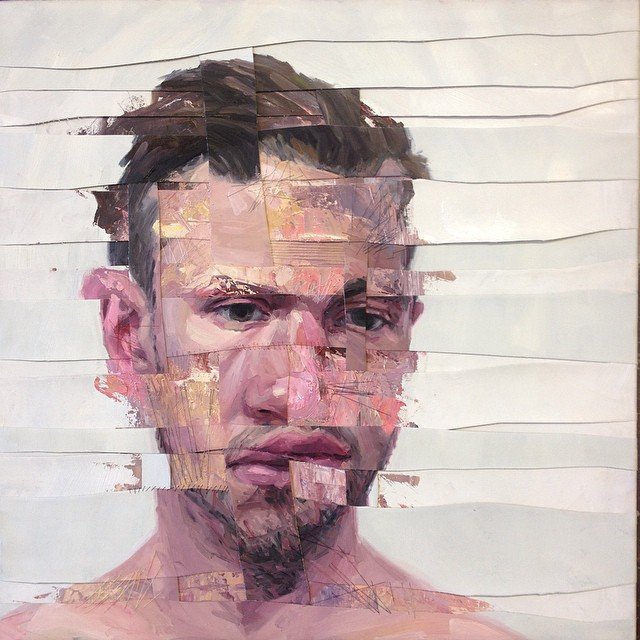 Psychoanalysis Composition II, by Adam Lupton, 2015, Oil on canvas