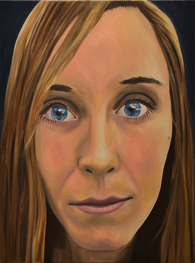 Rose, by Philip Marks, 2014, Oil on canvas