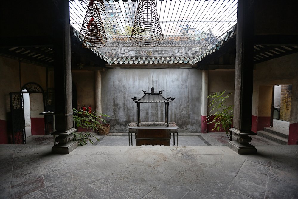 Local Temple Interior, by Mary Beth Kratsas, 2013, photograph