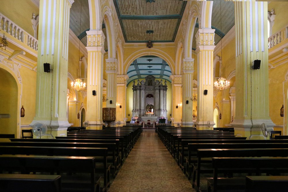Interior of St. Dominic's Church, by Mary Beth Kratsas, 2013, photograph