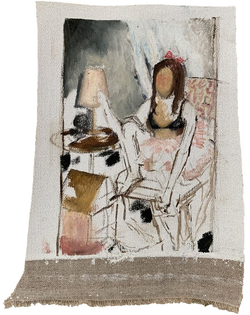 Study 8, by Kathryn Mashevich, 2022, oil on linen