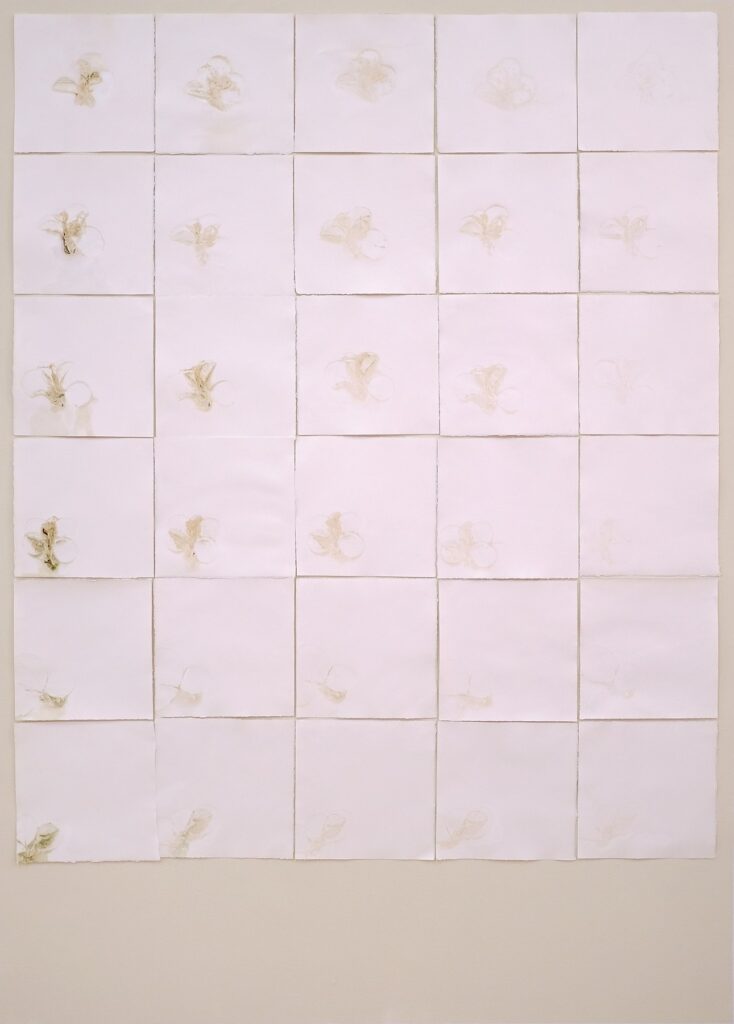 Portrait of a Love Letter, by Lauren Maxwell, 2018, acrylic on paper