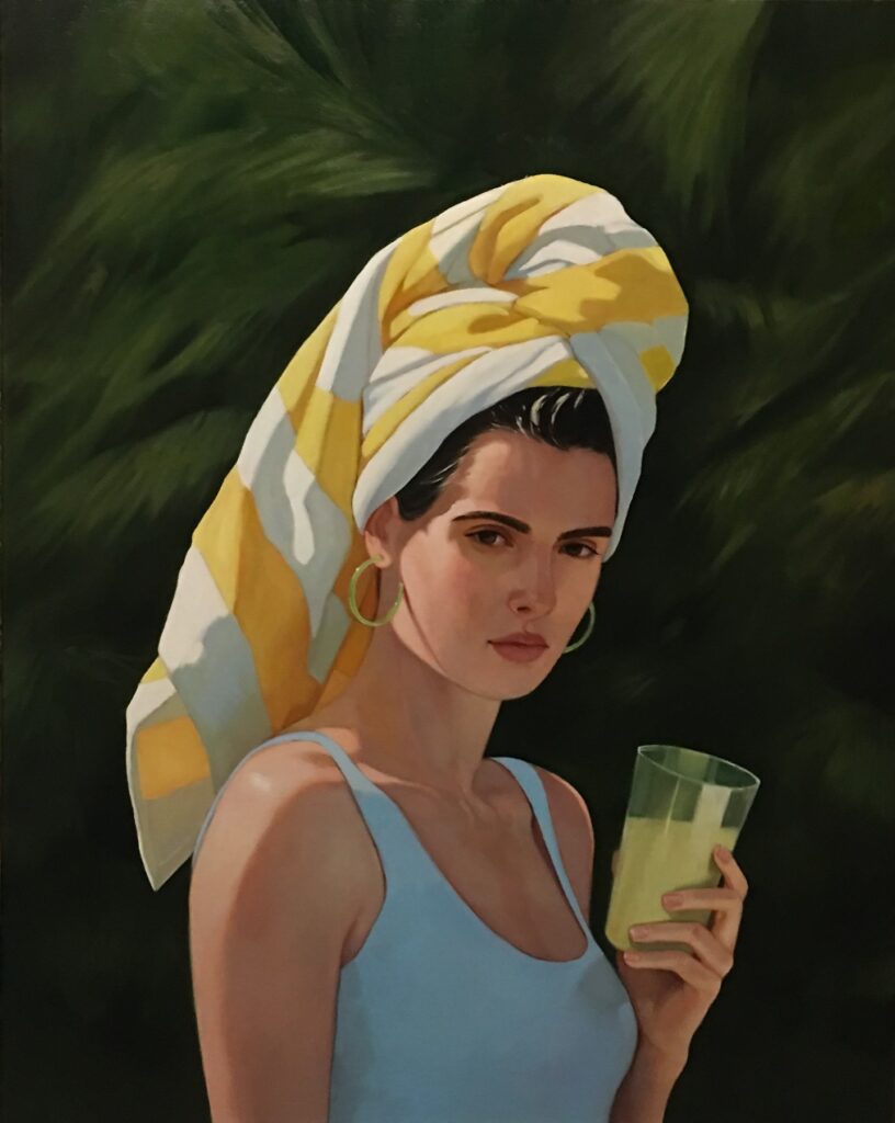 Summer Afternoon, by Elisabeth McBrien, 2019, oil on canvas