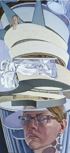 Do I dare?, by Margaret McCann, 2001, Oil on canvas