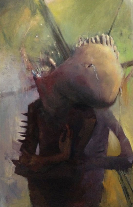Desperations, by Cameron McCool, 2013, Oil on canvas