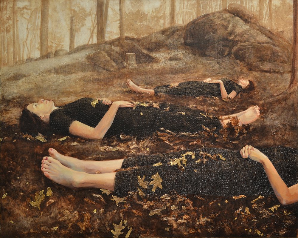 Missing You, by Diana McKee, 2014, Oil on canvas