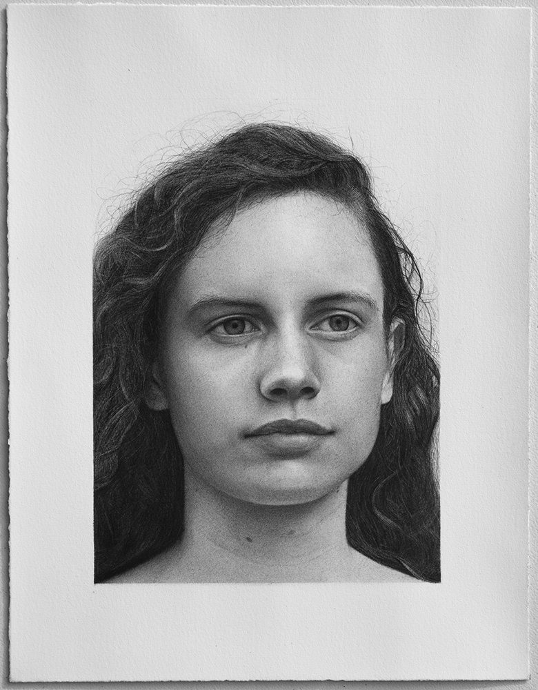 Atalanta Sketch, by Luisiana Mera, 2020, charcoal on paper