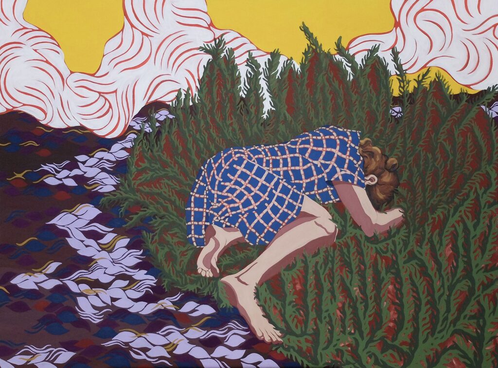 Untitled, by Paulina Meyer, 2020, oil on canvas