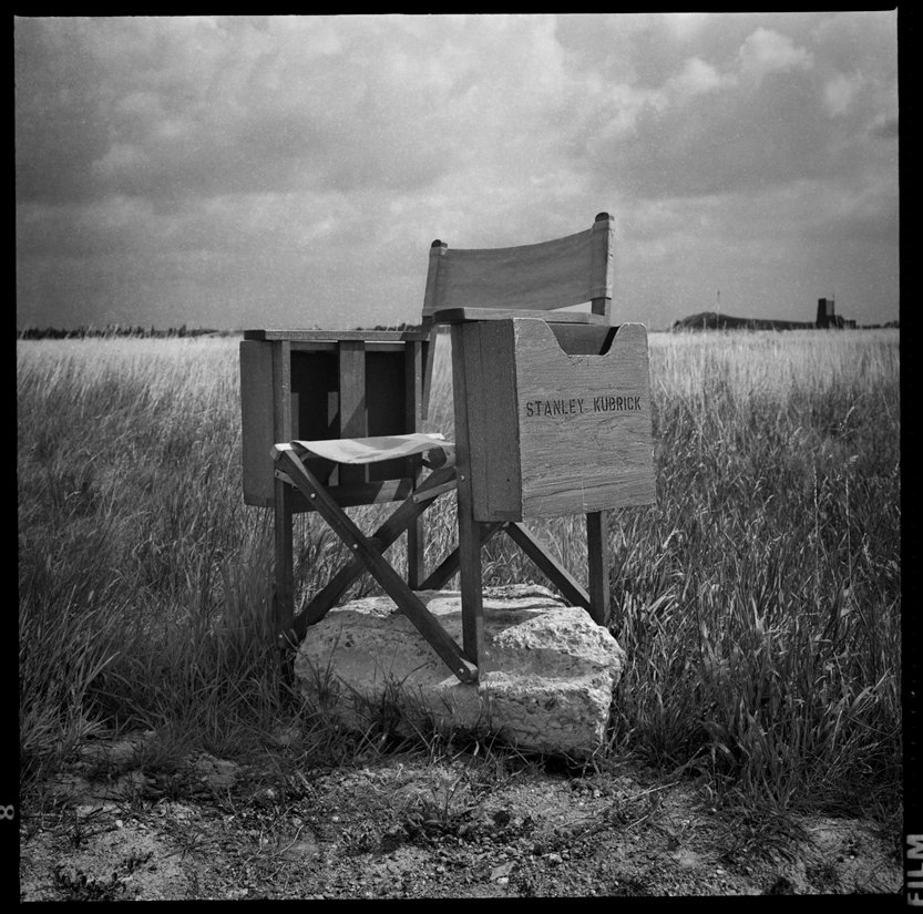 Stanley Kubrick, Director's Chair, by Matthew Modine, 1985
