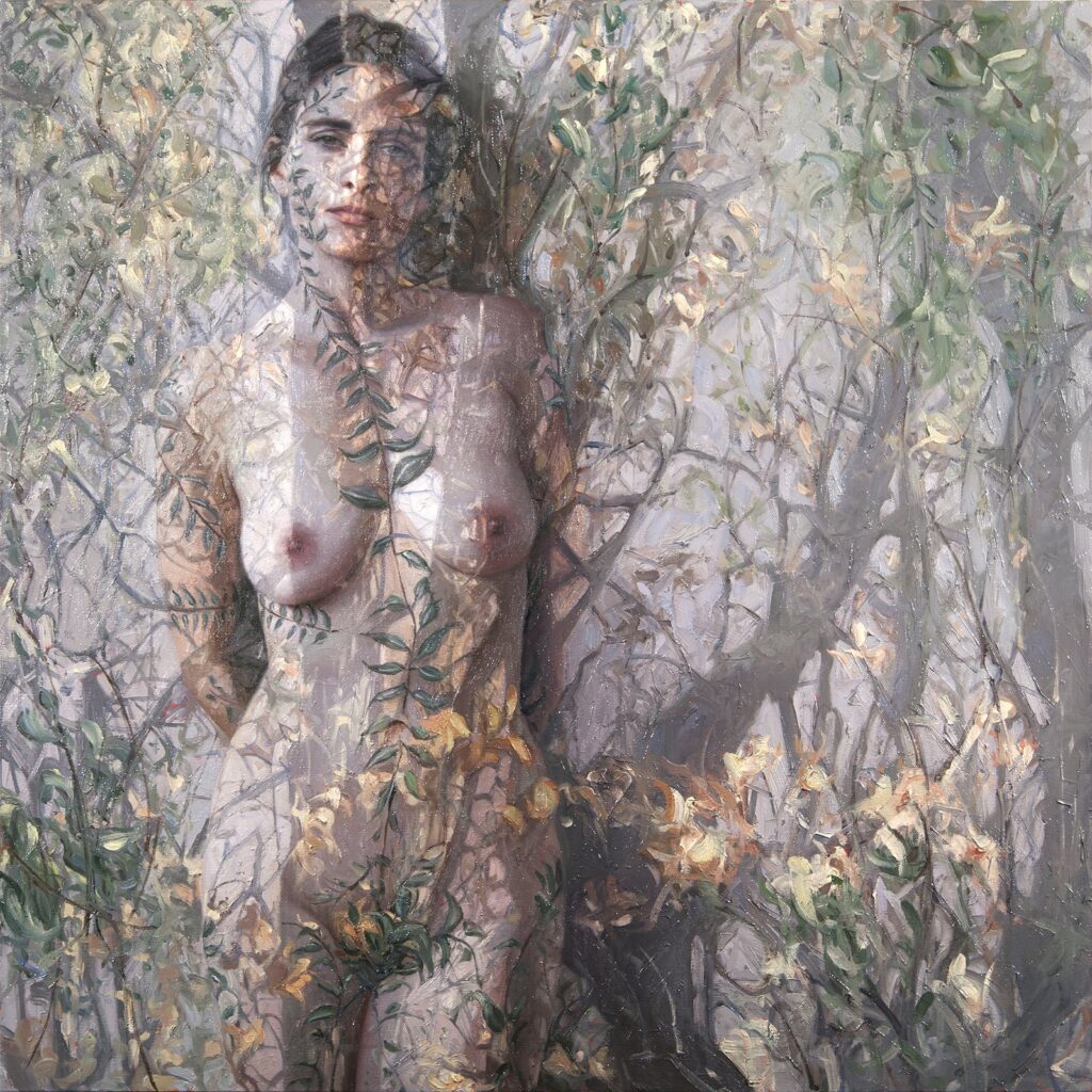 Empath, by Alyssa Monks, 2017, Oil on linen