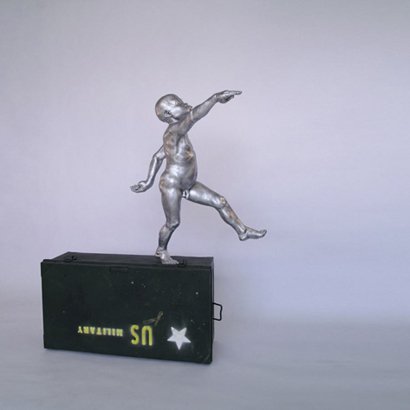 Willhelm, by Peter Simon Mühlhäußer, 2010, Resin and acrylic