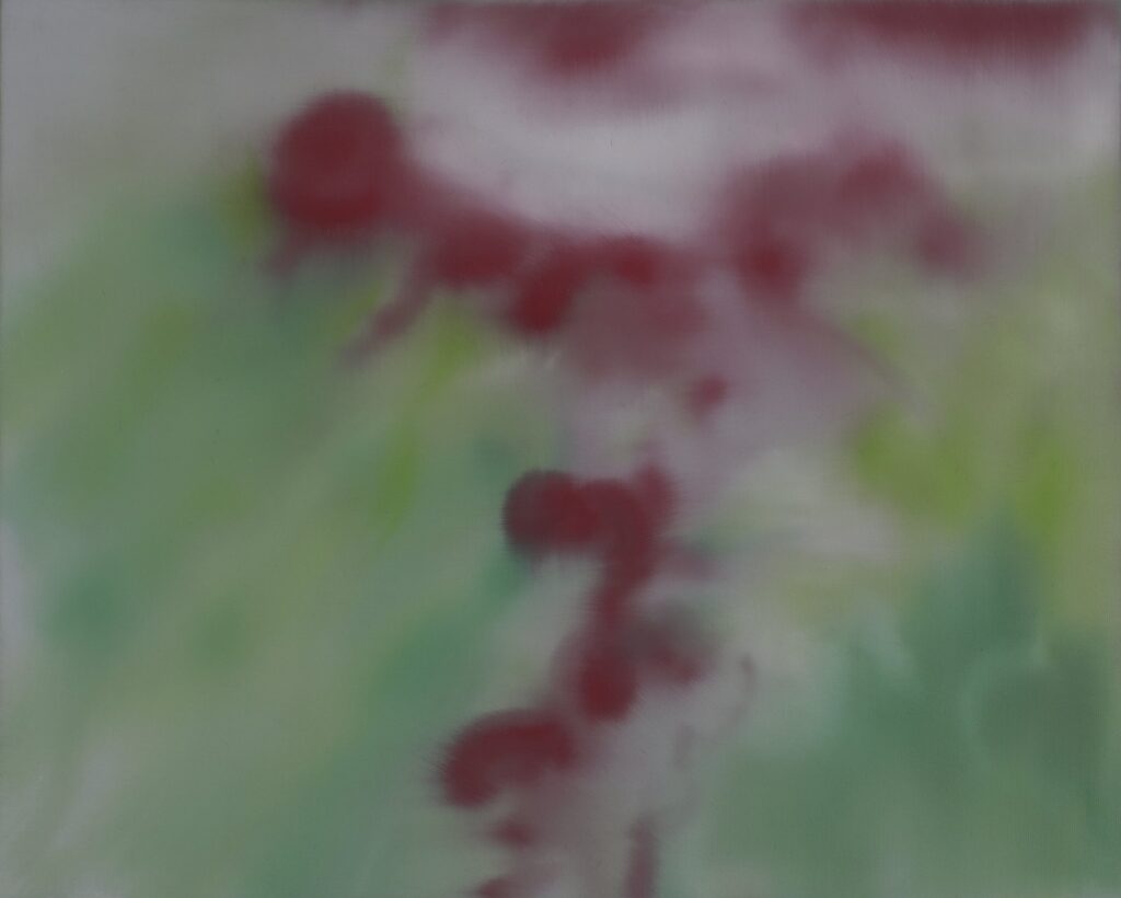 Red Jelly #6, by Jill Musnicki, 2008, Oil on canvas