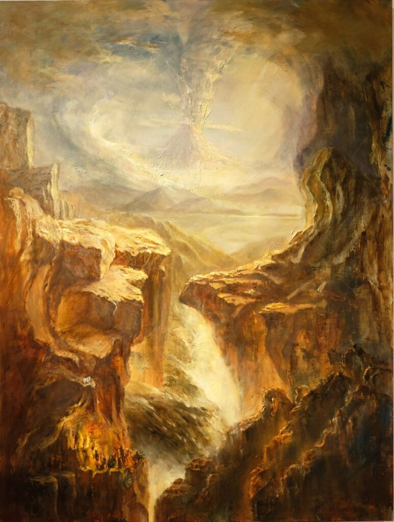 Grand Sonata, by Nan Xu, 2017, Oil on canvas