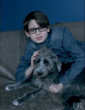 Boy and Dog, by James Nares, 2016