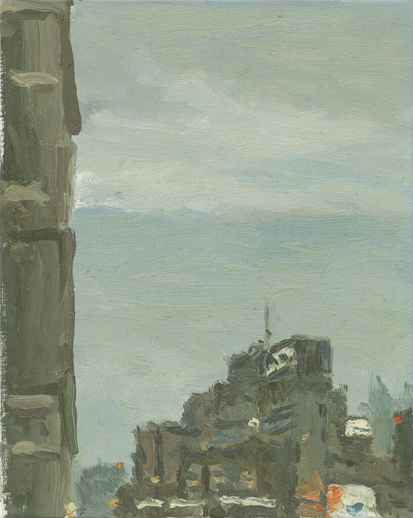 Dusk in Beijing, by Ni Jun, 2007