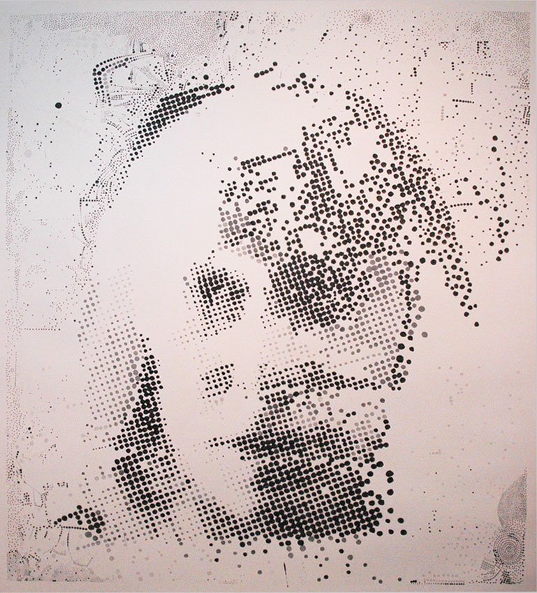 Aleah, by Lily Koto Olive, 2013, ink on 400 lb hot press paper