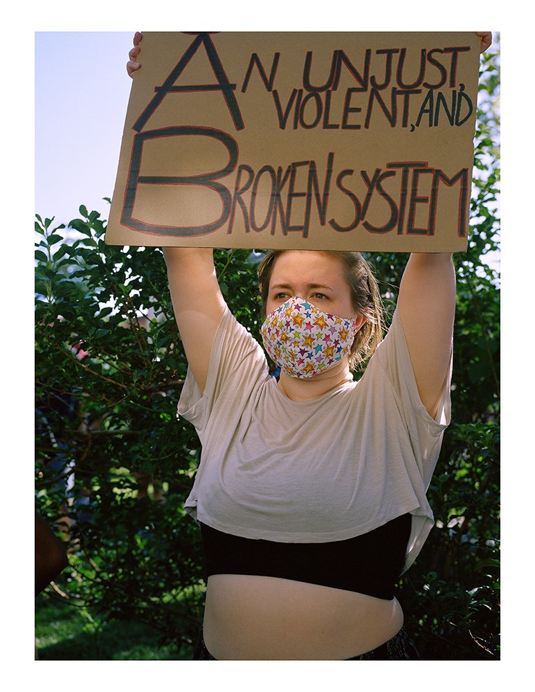Protest Pictures, by Clifford Owens, 2020