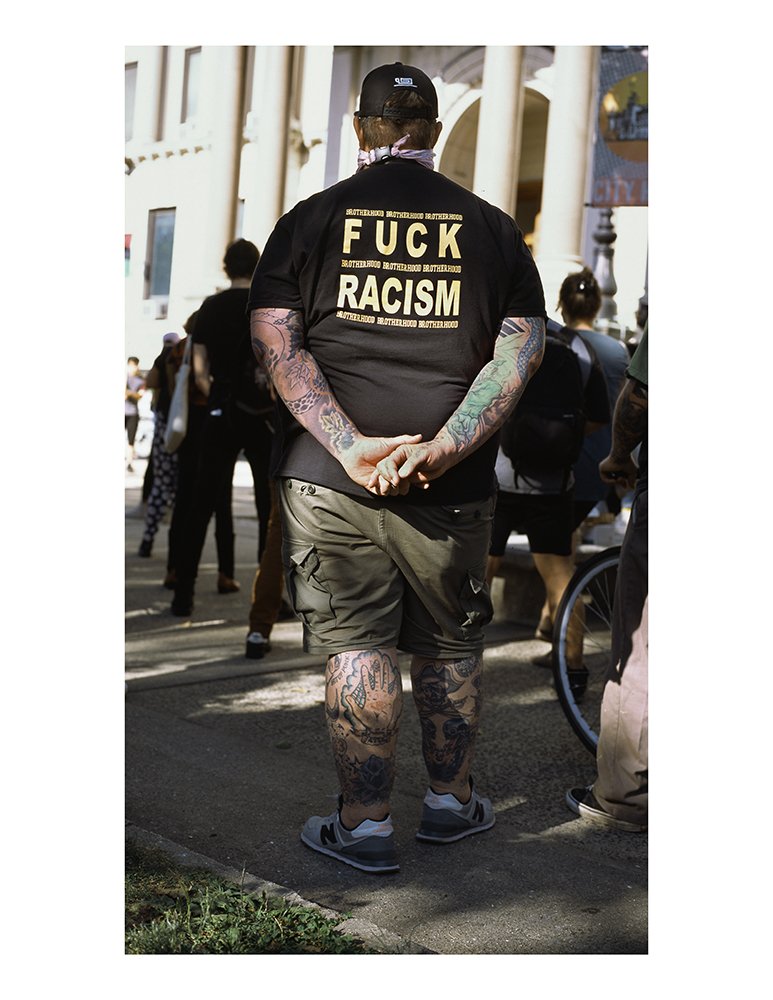 Protest Pictures, by Clifford Owens, 2020
