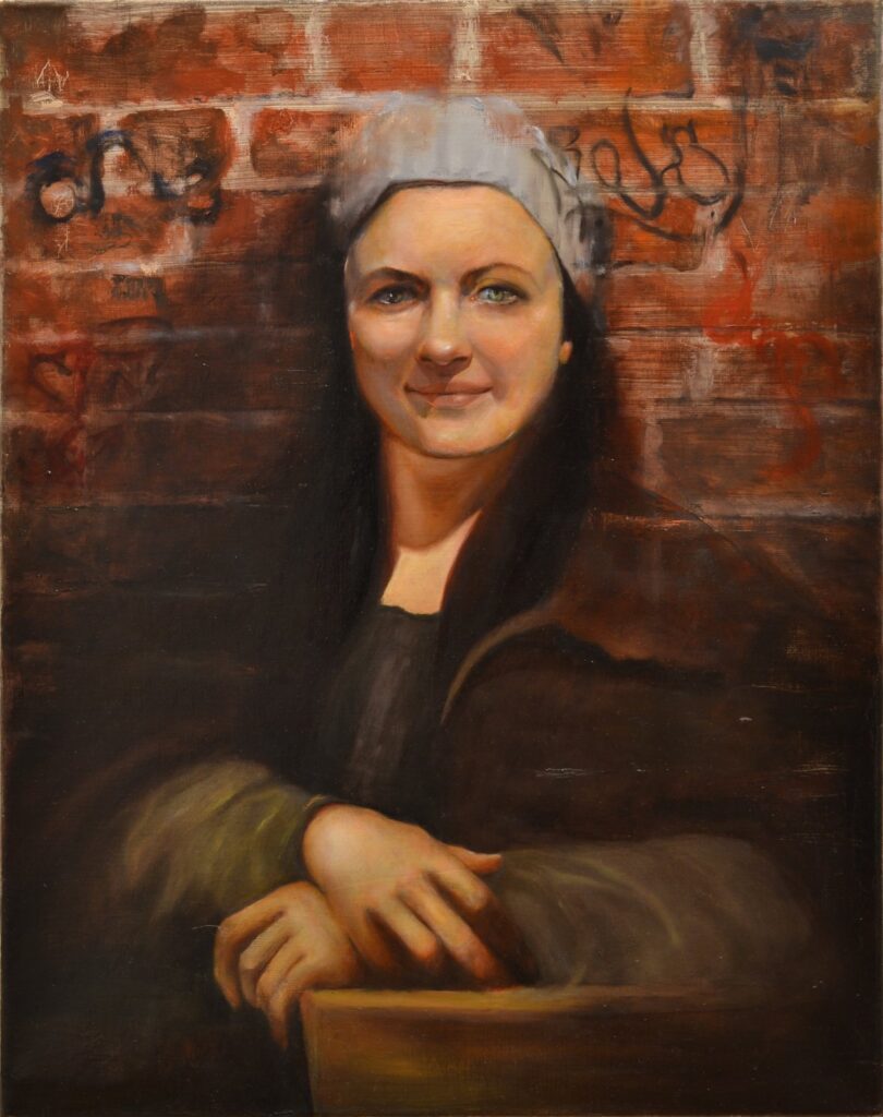 Divine Misunderstanding, by Chris Page, 2016, Oil on linen