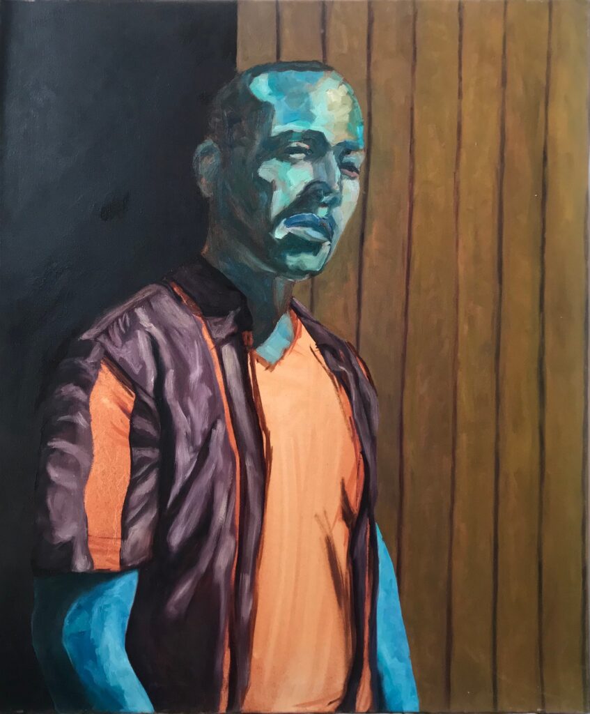 From the Night, by Zoe Papini, 2018, oil on canvas
